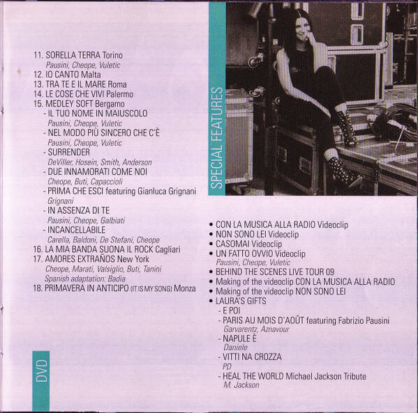 Laura Pausini ‎– Laura Live 09 World Tour — Nm / Vg+ / Vg+