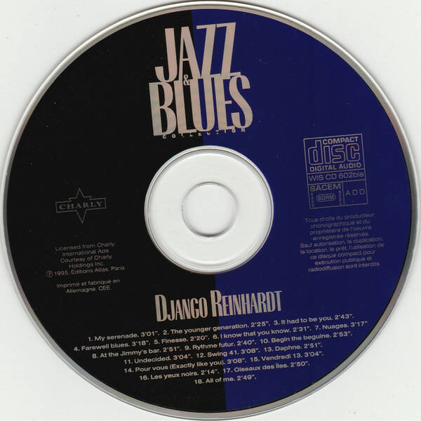Django Reinhardt ‎– Jazz & Blues Collection Vol. 2 BIS