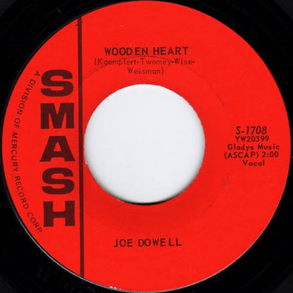 Joe Dowell ‎– Wooden Heart — Vg+