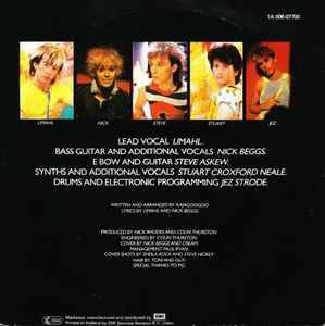 Kajagoogoo ‎– Too Shy
