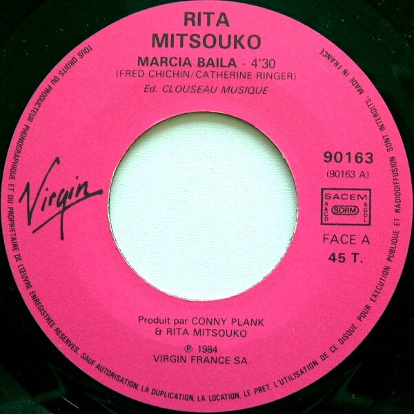 Rita Mitsouko ‎– Marcia Baïla — Vg+
