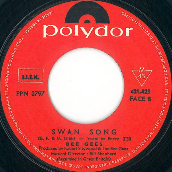 Bee Gees ‎– I Started A Joke / Swan Song