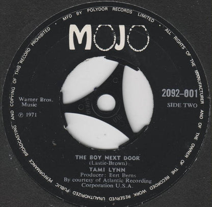 Tami Lynn ‎– I'm Gonna Run Away From You — Vg+