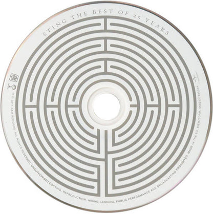 🇬🇧 STING – The Best Of 25 Years | CD Album - CD - قرص مضغوط 🇬🇧 | THE COLLECTOR — Mint Scellé