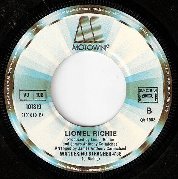Lionel Richie ‎– All Night Long (All Night)