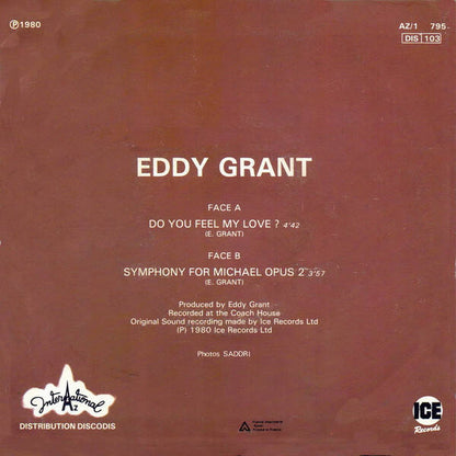 Eddy Grant ‎– Do You Feel My Love?