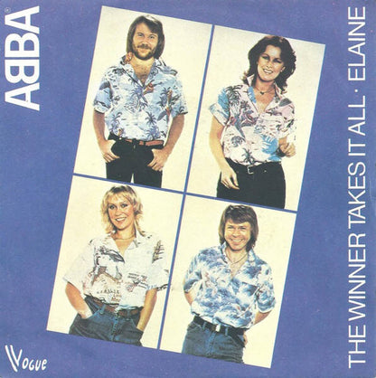 ABBA ‎– The Winner Takes It All / Elaine