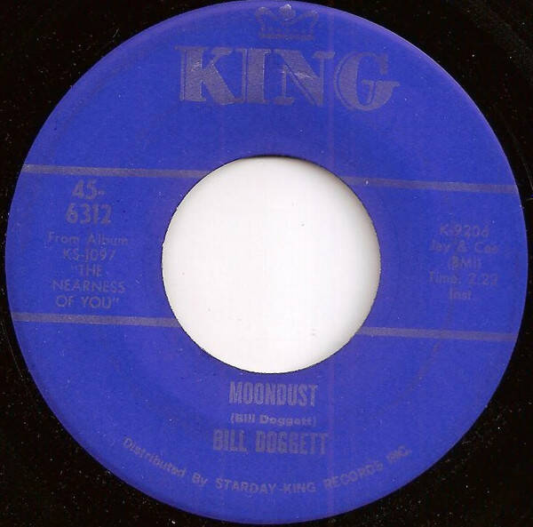 Bill Doggett ‎– Moondust / The Nearness Of You — Vg+