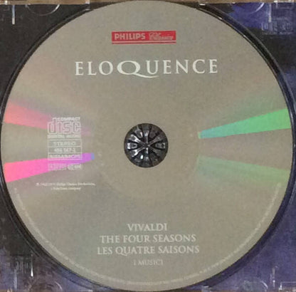 Vivaldi - I Musici ‎– الفصول الأربعة - Les Quatre Saisons — NM / Vg+