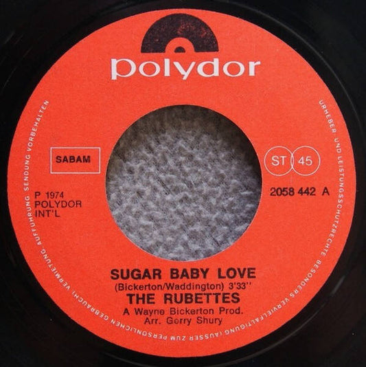 The Rubettes ‎– Sugar Baby Love