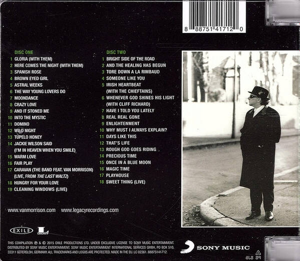🇮🇪 VAN MORRISON – The Essential Van Morrison | 2 CD Album - CD - قرص مضغوط 🇮🇪 | THE COLLECTOR — Vg+ / Nm / Vg+