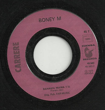 Boney M. ‎– I'm Born Again / Bahama Mama