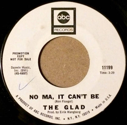 Glad ‎– لنلعب التظاهر / لا يا أمي، لا يمكن أن يكون