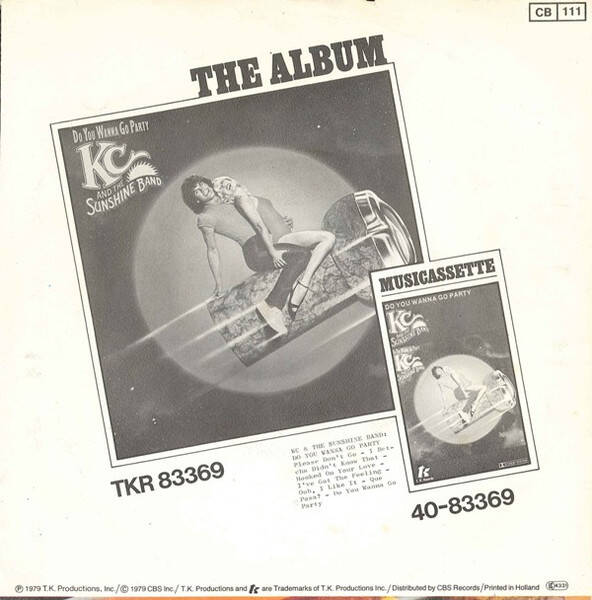 KC And The Sunshine Band* ‎– Please Don't Go