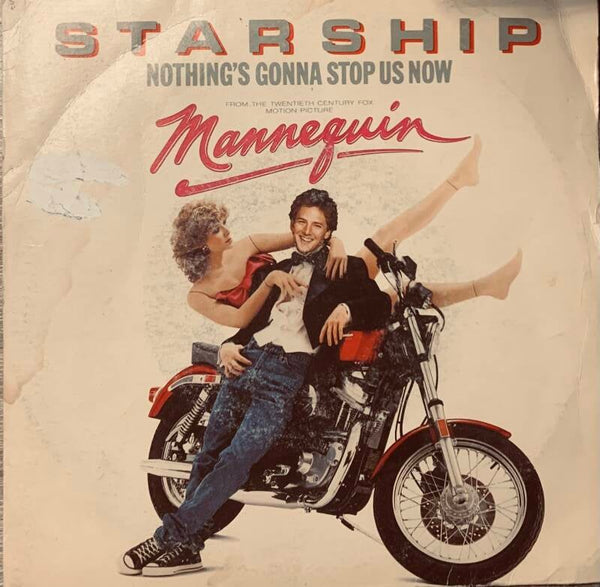 Starship - Nothing's Gonna Stop Us Now - VG+ / G+ Seam split at top