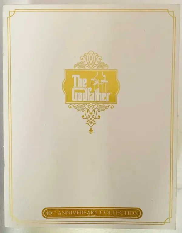 THE GODFATHER 40th ANNIVERSARY BLU-RAY BOX SET + SCRIPT + RARE FAMILY TREE 1300MAD