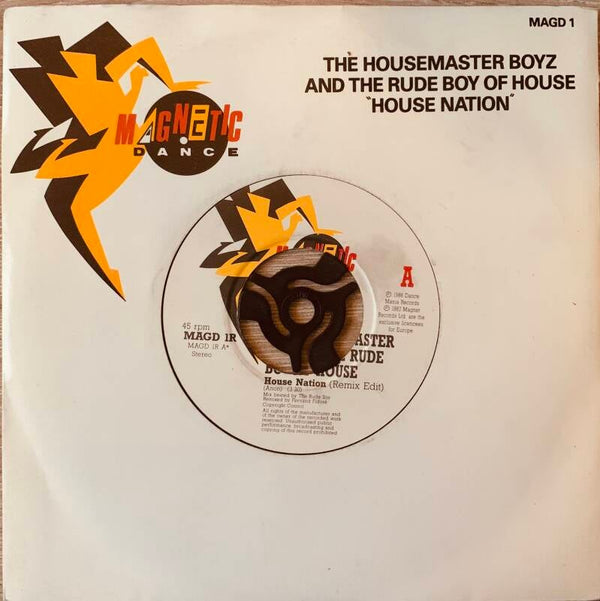 The Housemaster Boyz And The Rude Boy Of House – House Nation — Vg+ / Vg+