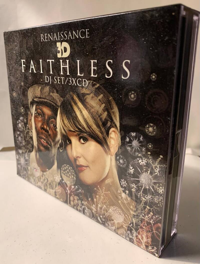 🇬🇧 FAITHLESS – Renaissance 3D | 3 CD Box Set - CD - قرص مضغوط 🇬🇧 | THE COLLECTOR