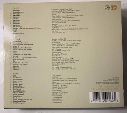 🇬🇧 FAITHLESS – Renaissance 3D | 3 CD Box Set - CD - قرص مضغوط 🇬🇧 | THE COLLECTOR