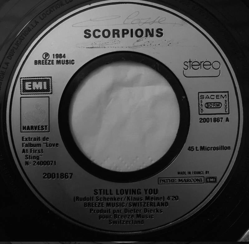 Scorpions ‎– Still Loving You