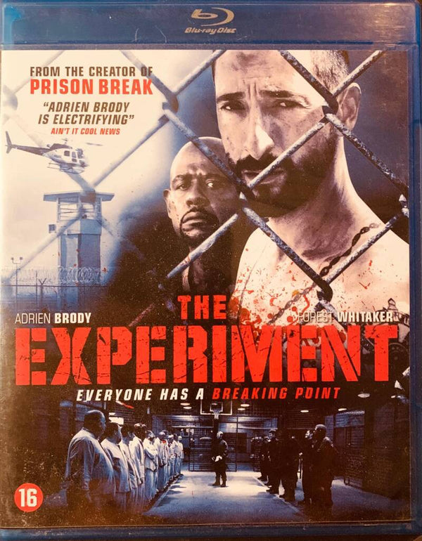 Blu-ray of the film The Experiment (released in 2010)