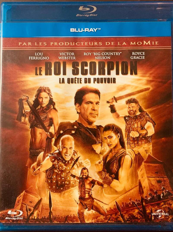 film The Scorpion King 4: Quest for Power released on Blu-ray