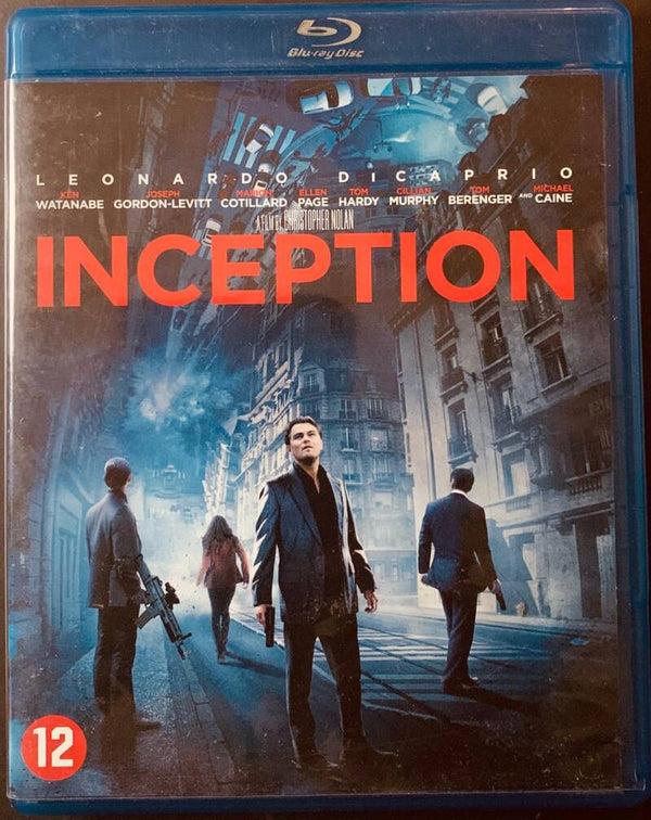 Inception Blu-ray, a science fiction thriller