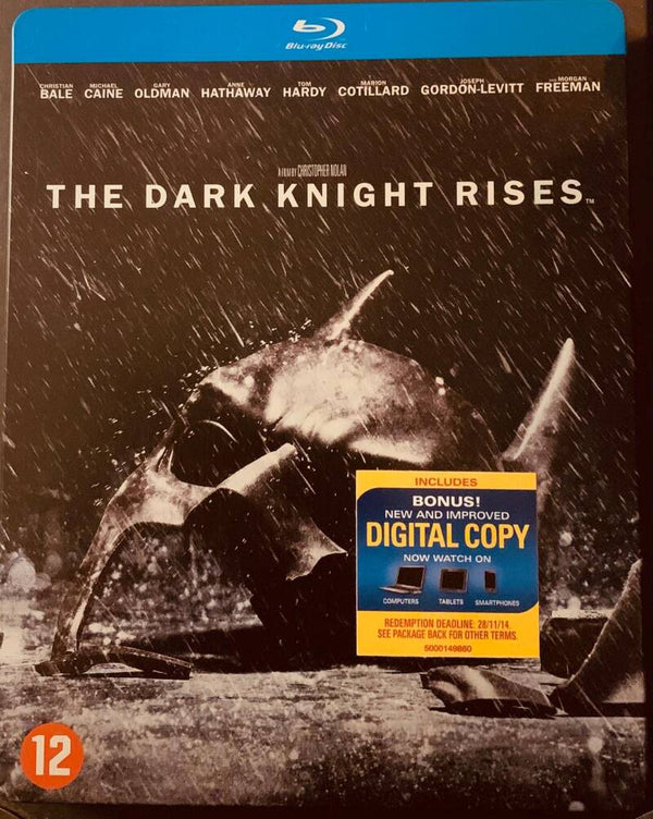 فيلم The Dark Knight Rises بنسخة بلو-راي