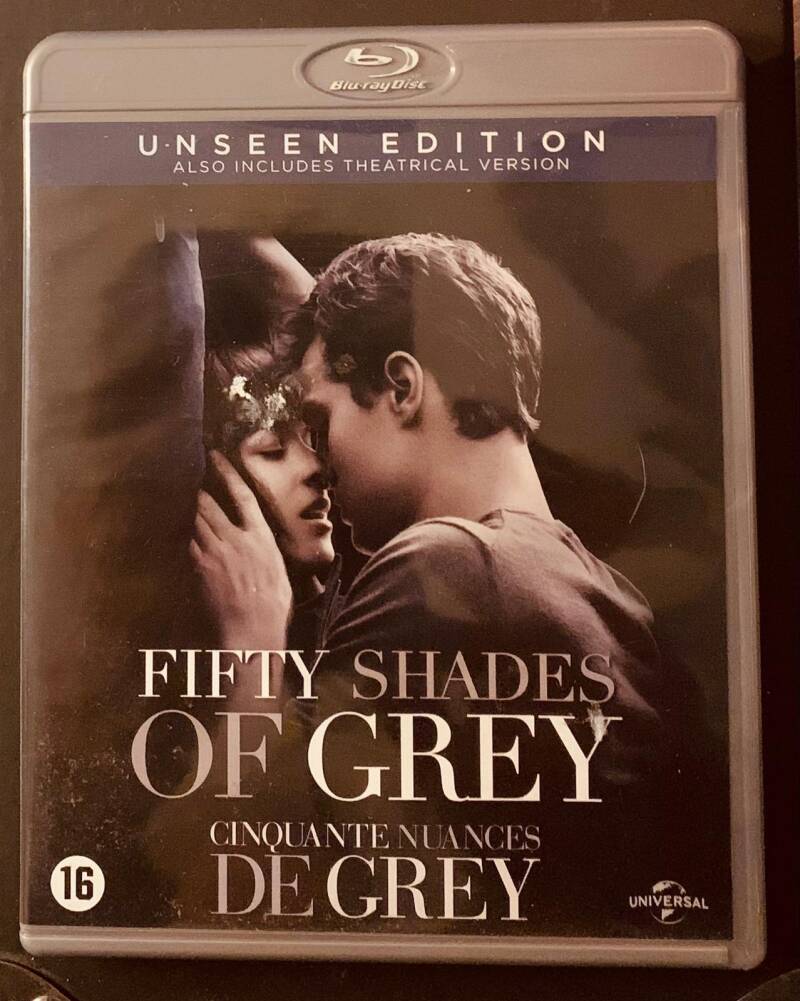 film "Cinquante Nuances de Grey" en édition Blu-ray