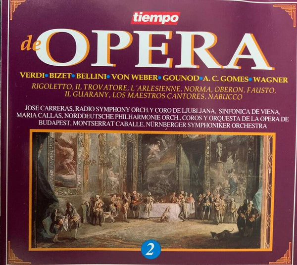 CD, Tiempo de Ópera - Vol. 2 от Grupo Zeta (лейбл Tiempo).